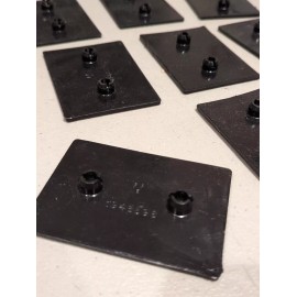 RaceTuning 1 Ea. 64-76 MOPAR A, B, E BODY LEAF SPRING INTERLINERS PLASTIC BUSHINGS SPACERS