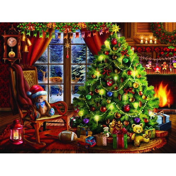 SUNSOUT INC - Christmas Memories - 1000 pc Jigsaw Puzzle by Artist: Tom Wood - Finished Size 20" x 27" Christmas - MPN# 28846