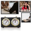 Chess Clock Timer, Chess Clocks Analogue Mechanical Countdown Timer Chess