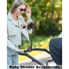 Charchendo Wheelchair & Stroller Phone Holder with Flexible Gooseneck Arm,