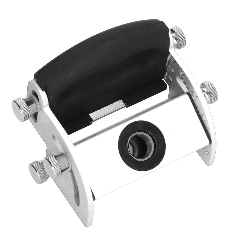 Woodworking Hole Locator Aluminum Alloy Adjustable 0‑90° Clear Scale Guide