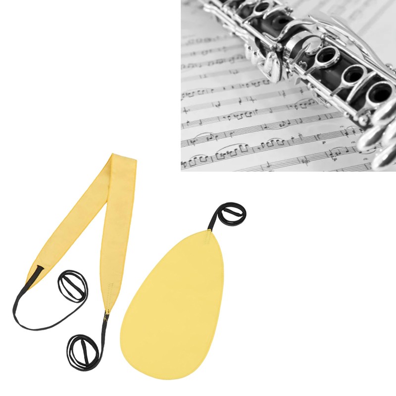 Clarinet Cleaning Kit Portable Effective Cleaning Saxophone Clean Care Maintenance