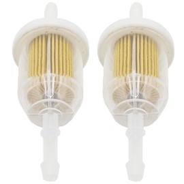 KWEOTUGO 2 pcs AM116304 1/4" 5/16" Fuel Filter fits John Deere Kohler Craftsman 25 050 22-S 25 050 03-S 25 050 08-S 21541500 24688