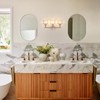 Shenmoyl Bathroom Light Fixtures, 3-Light Vanity Wall Light Over Mirror