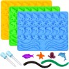 CAKETIME Under The Sea Silicone Candy Molds For Kids Birthday