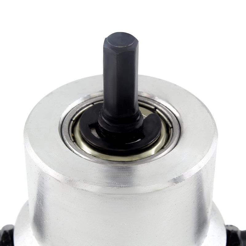 Aracombie Multipurpose Double Head Sheet Silver Nibbler Metal Cutter Hole