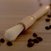 Coffee Grinder Cleaning Brush, Wood Handle & Natural Bristles Wood