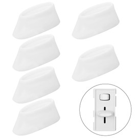 6pcs Dimmer Switch Knobs, Replacement Universal Dimmer Knob for Ceiling Lights & Wall Switches Compatible with Lutron Skylark SCL-153P S-600 S-600P S-660PNL S-603P S-603PNL S-603PG S-1000