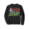 School Librarian Christmas School Library Worker Xmas Sweatshirt