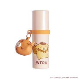 INTO U x "Cinnamorol" and "Pompompurin" Collaboration, Furry Mat Lip & Cheek Mad, Lipstick, Mud Lipstick, Limited Colors, 3 Colors (L-FM01 Exciting Cherry, Free)