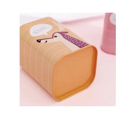 Money Box for Children, Animals, Original Money Box from Tin with Lid, Cheap Money Box that can also be used as a Pencil Box (Deer)