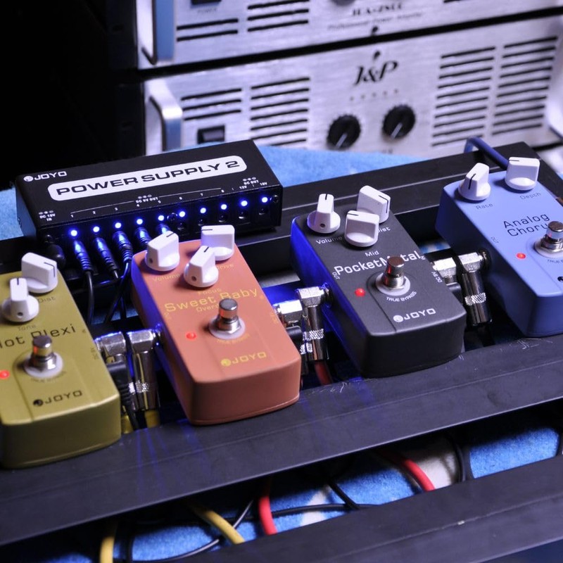 JOYO Guitar Effect Pedal Power Supply with Short-Circuit Overload Protection,