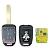 3 Buttons Keyless Entry Remote Car Key Fob Fit for