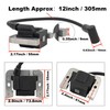 RYTIME 24 584 45-S Ignition Coil Compatible with Kohler CH18