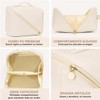 2 Piezas Bolsa de Cosméticos de Viaje, Makeup Bag de