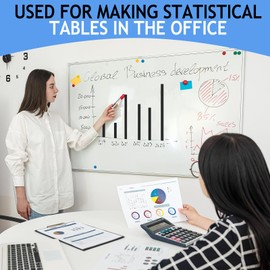 Tellegloww Black Magnetic Tape Roll Thin Strips, Magnetic Board Dividers Whiteboard Graphic Decorative Tape Marking Line for Classroom Office Art Accessories (1/2 Inch X 50 Feet)