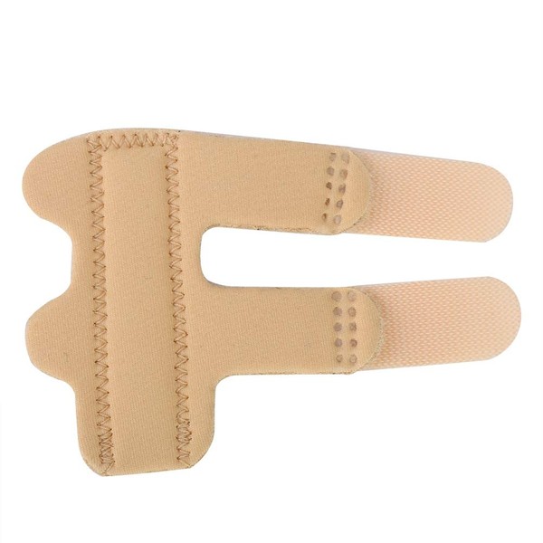 Hand Finger Splint, Breathable Finger Brace Adjustable Fixing Belt with Built-in Aluminium Support for Finger Tendon Release and Pain Relief(# 2)
