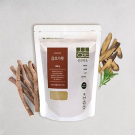 SellerHub 신선약초 감초가루 300g 분말 파우더 (S10455801) Fresh Herbal Licorice Powder 300g