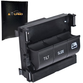 AOLYGEI F17 Overhead Console Switch Replacement for 2011-2017 Ford F150 F250 F350 F450 F550 - Rear Sliding Window and Sunroof Switch - Replaces 9L3Z-15B691-DA, 71712