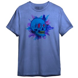 ROTT WEAR Cráneo Acuarela Skull Calavera Playera