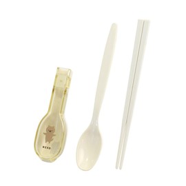 Sabu 405204 Muumu Friends Antibacterial Combination Set & Half Case, Beige