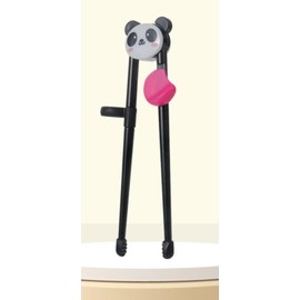 1 pcs Cartoon Panda Animal Chopsticks Practice Helper, Reusable Eating Training Tools, Cute Tableware Learn Tools Kitchen Utensils and Gadgets Dining and Entertaining (One Size)