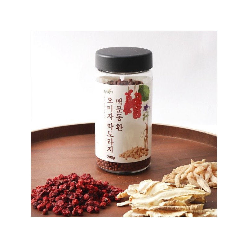 Donguihanjae 동의한재 오미자 약도라지 맥문동환 200g Donguihanja Schisandra and Bellflower
