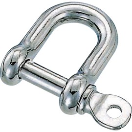 TRUSCO TNS16-5 Screw Shackle SUS316 Stainless Steel 0.2 inch (5 mm) (Pack of 1)