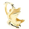 Gold Napkin Holder Elegant Modern Tissue Dispenser Stand Zinc Alloy