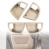 FZJDSD 4Pcs Beige Left and Right Inside Door Handle Frame