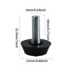 Septe Screw in Threaded Furniture Adjustable Levelers, Suitable for Chair