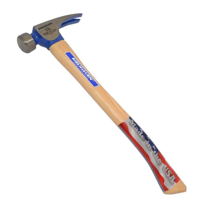 VAUGHAN CF2-HCP California Framer Hammer, 19 oz Smooth Head, Nail