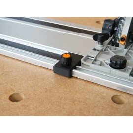 Toolcurve PowerTec Guide Rail Limit Stops - Pair of 2 for PowerTec Track Saw Guide Rails