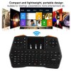 I8plus 2.4G Mini Wireless QWERTY Keyboard Multi Point Touchpad 3