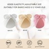 HDGSAFD Pack of 3 Baby Hats, Plain Turban Hats with