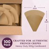 Friteshop Eco Kraft French Crepe Holder - Large Size –