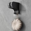 HEROBAI Hand Held Shower Head Holder Wall Mount, Shower Hose