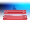2PCS Weight Belt Keeper Aluminum Alloy 4 Hole Lightweight Dive
