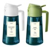 TrendPlain 16oz/470ml Blue Glass Olive Oil Sprayer for Cooking -