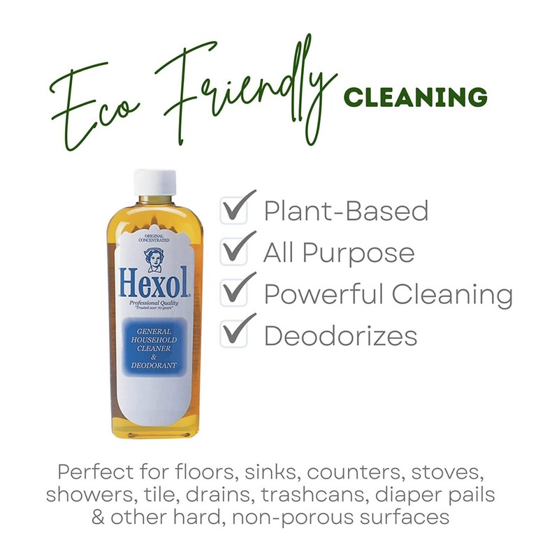 Hexol Concentrated General Household Cleaner and Deodorant 1600-00016U rust 16