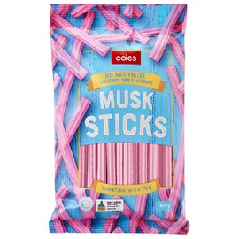 Lolly Go Round Musk Sticks 320g