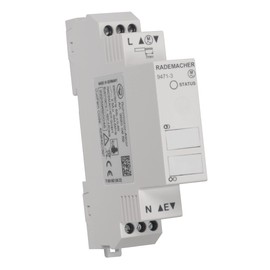 RADEMACHER DuoFern DIN Rail Tubular Motor Actuator 9471-3, Roller Shutter Actuator for HomePilot Smart Home