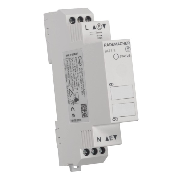 RADEMACHER DuoFern DIN Rail Tubular Motor Actuator 9471-3, Roller Shutter