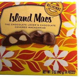 Hawaiian Host Milk Chocolate Covered Macadamia Nut ONE BOX Sealed Exp 01/2026