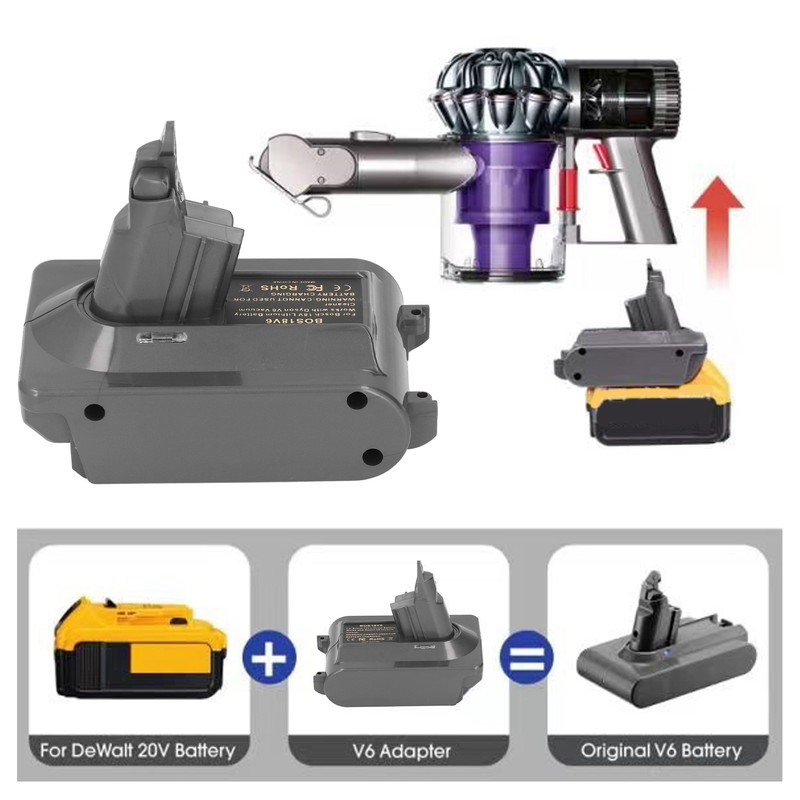 Battery Adapter High Hardness Housing Repeatedly Pluggable Battery Converter for