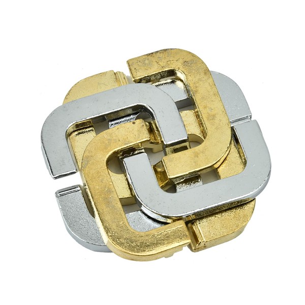 Puzzle Lock Educational Toy, Metal Wire Puzzle Set Puzzle IQ