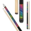 Action Impact - Billiards Pool Cue Stick - Rainbow -