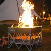 KAMPKEEPER Portable Fire Pit, Outdoor Tabletop Firepit 18 Inch, 304
