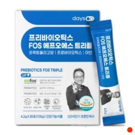 Days On [Half Club] Days On Lactobacillus Prebiotics FOS Triple Zinc 30 packets / [하프클럽]데이즈온 유산균 프리바이오틱스 FOS트리플 아연 30포