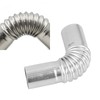 Stainless Steel Exhaust Pipe Angle Connector, 25 mm Exhaust Pipe
